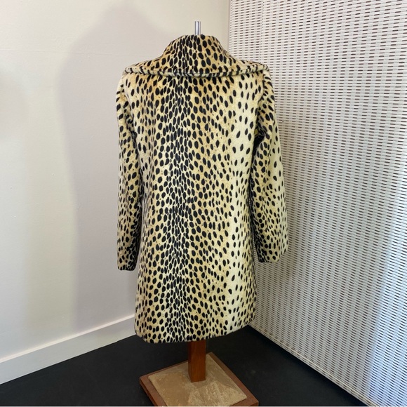 Vintage leopard print car coat - Picture 4 of 6